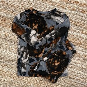 Posh Peanut Peony Long Sleeve and Pants Set